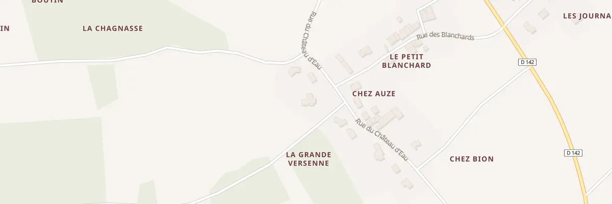 Plan du 2 Che de Chez Martineau à Clam