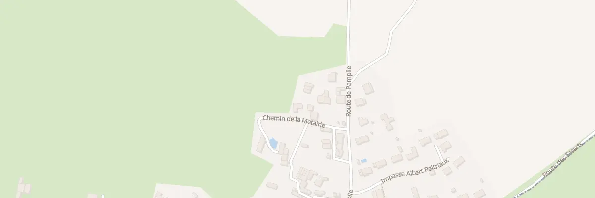 Plan du 16 Chem de la Metairie à Surin