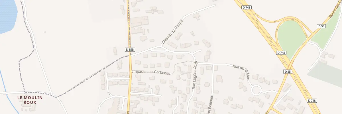 Plan du 17 Rue Eugene Roze à Brissac Loire Aubance