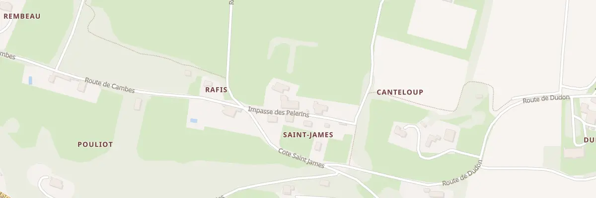 Plan du 73 Saint-james à Baurech