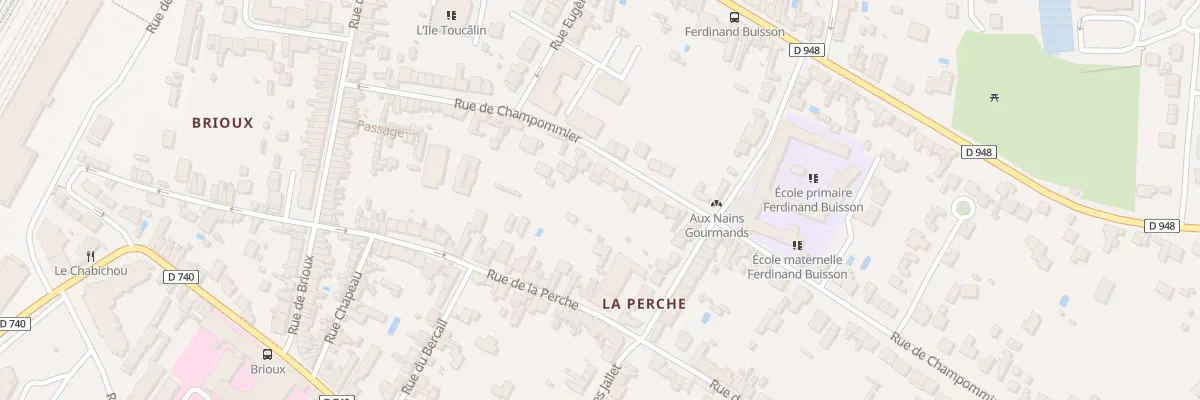 Plan du 48 Rue de Champommier à Niort