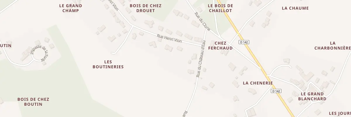 Plan du 5143 Les Boutineries à Clam