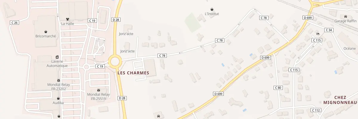 Plan du 18 Les Groies de Chez Fouche à Jonzac
