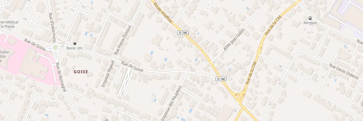 Plan du 145B Rue de Goise à Niort