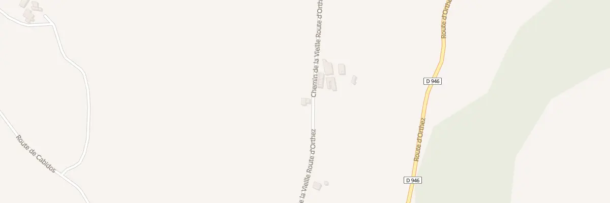 Plan du 174 Che de la Vieille Rte d’Orthez à Arzacq-Arraziguet