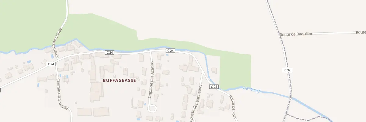 Plan du 170 Rte de Fors à Saint-Symphorien