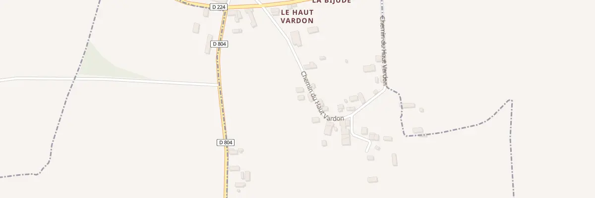 Plan du 92 Haut Vardon à Cahan