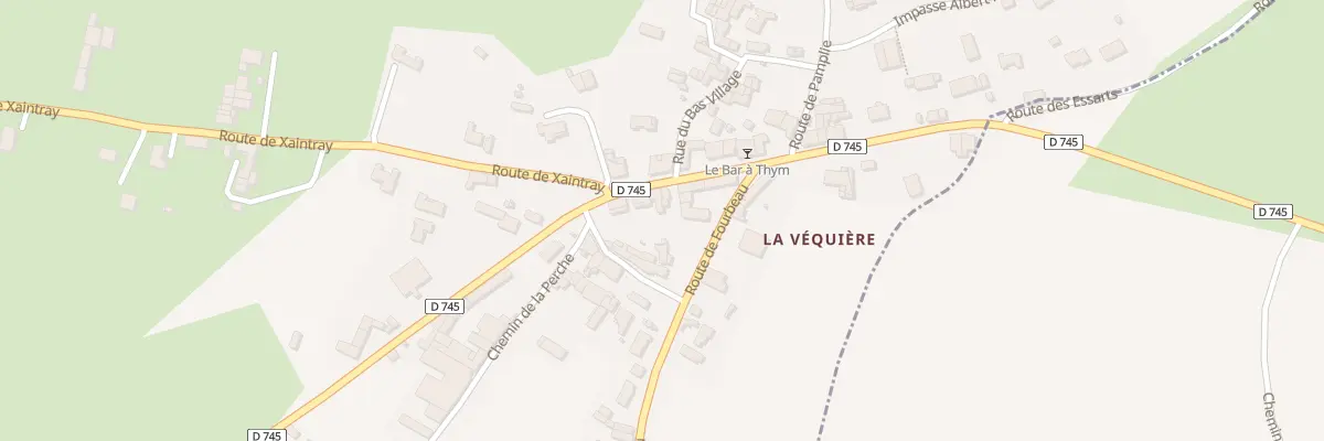 Plan du 23 Rte des Tuileries à Surin