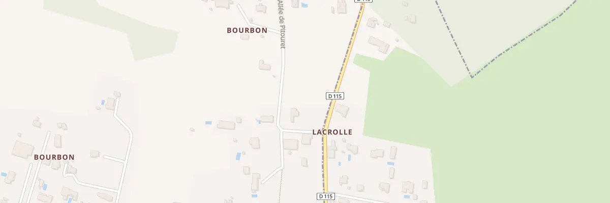 Plan du 320A Landet à Tresses