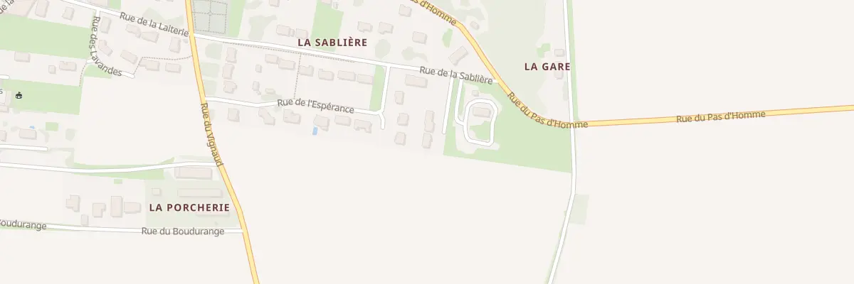 Plan du 5098 La Sabliere à Vervant