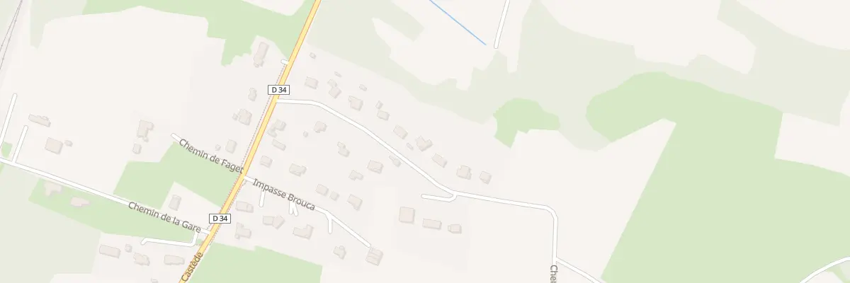 Plan du 11 Che de Bernis à Buzy