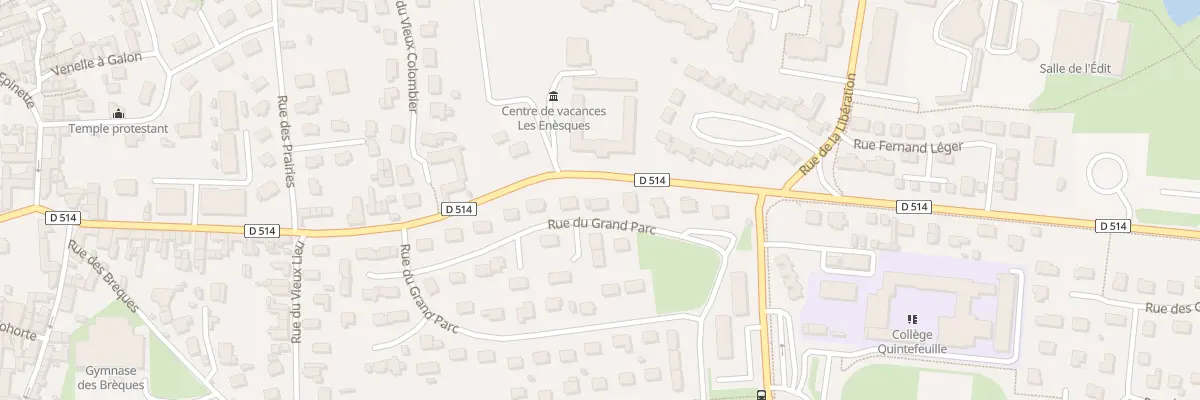 Plan du 25 Rue du Grand Parc à Courseulles-sur-Mer
