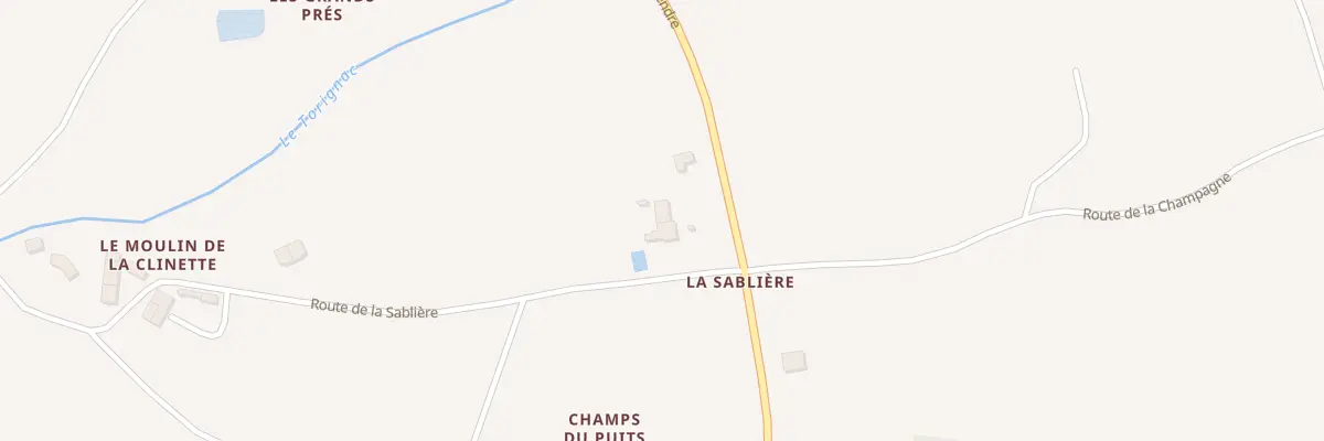 Plan du 5119 La Sabliere à Rouffignac