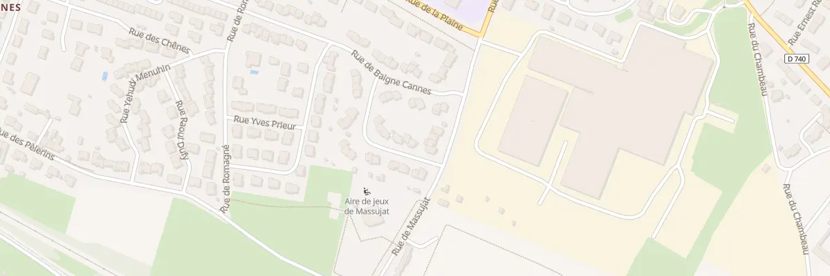 Plan du 13 Rue du Puits Noir à Niort