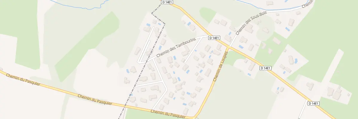 Plan du 10T Che des Tambourins à Saint-Caprais-de-Bordeaux