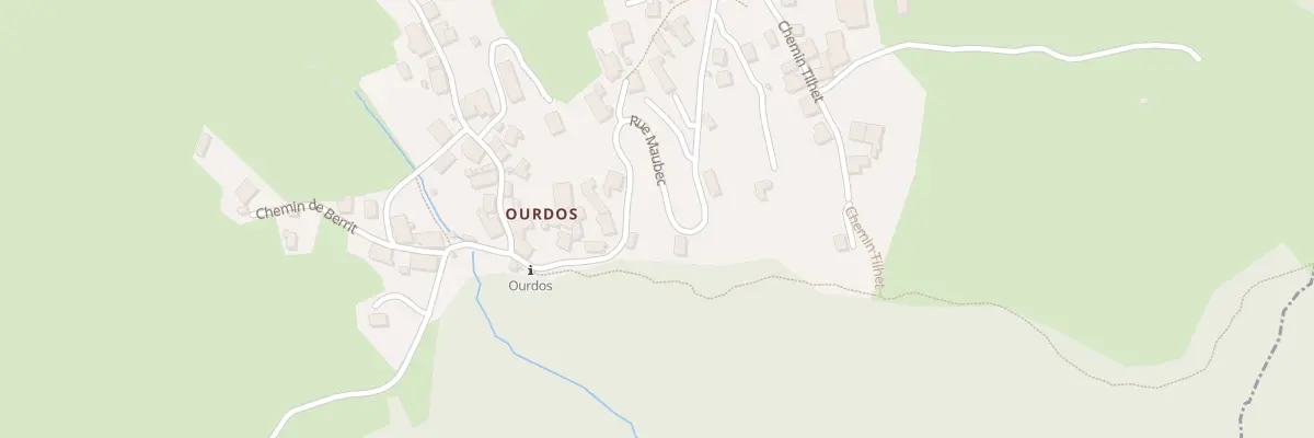 Plan du 5048 Village à Bilhères
