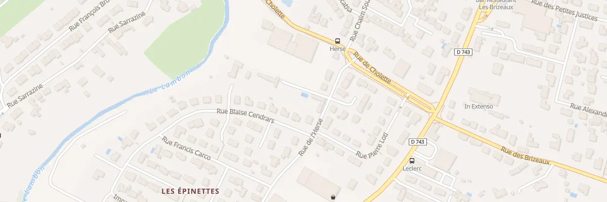Plan du 10 Rue de l’Herse à Niort