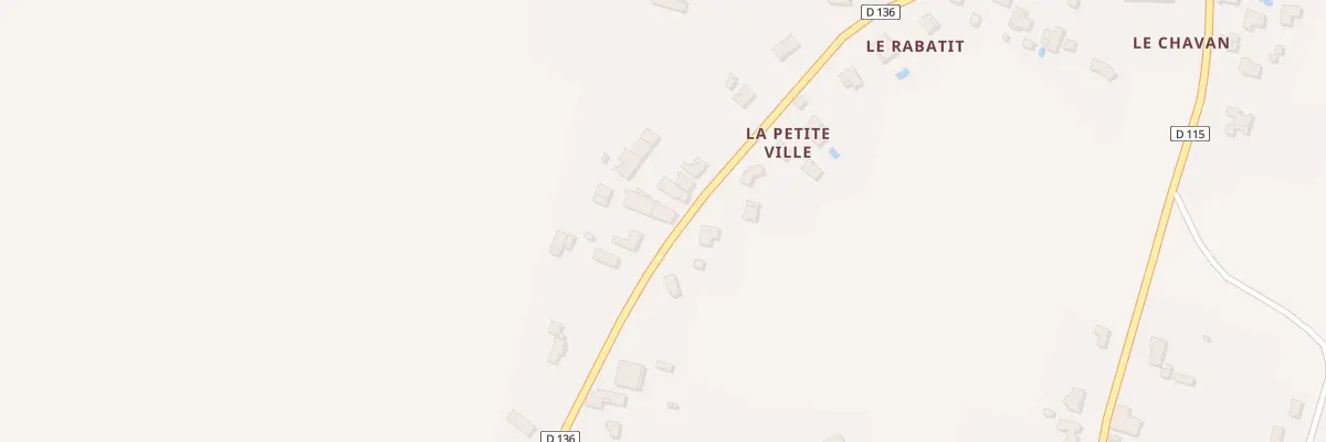 Plan du 8 La Petite Ville à Donnezac