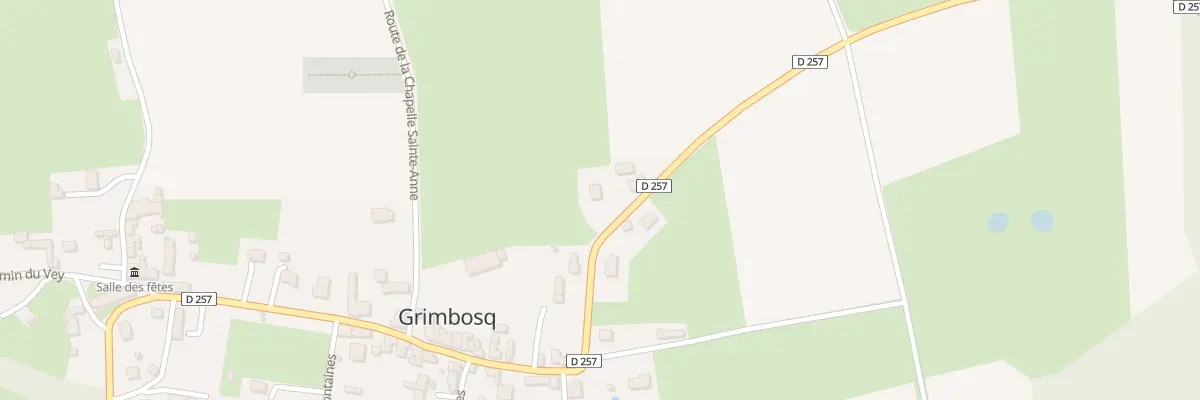 Plan du 449 Rte du Bois de Grim à Grimbosq