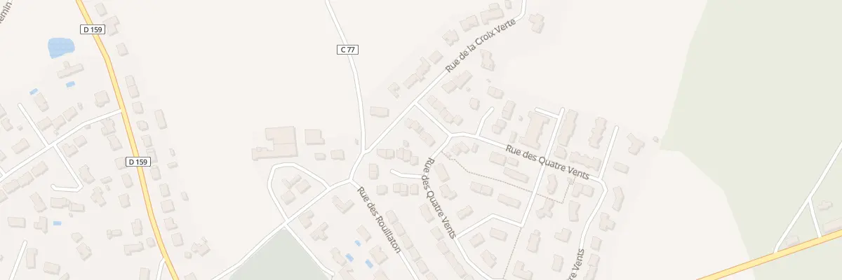 Plan du 6 Rue des Caillons St Porchaire à Bressuire