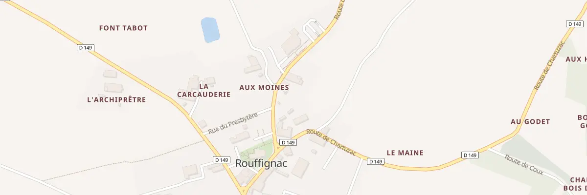 Plan du 5020 Le Bourg à Rouffignac