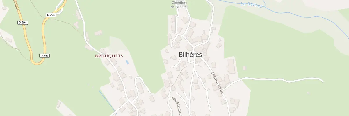 Plan du 4 Che de Claverie à Bilhères