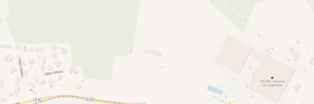 Plan du 30 Rte de Creon à Cénac