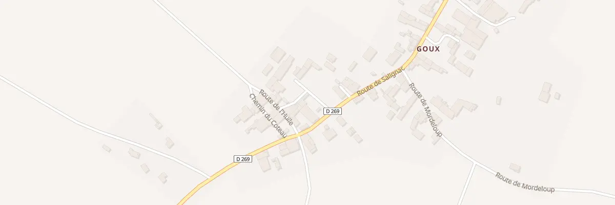 Plan du 1 Che du Parc à Pérignac