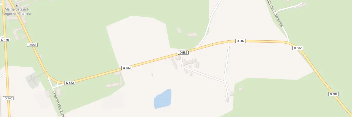 Plan du 490 Rte de Saint-Jean-sur-Erve à Saint-Léger