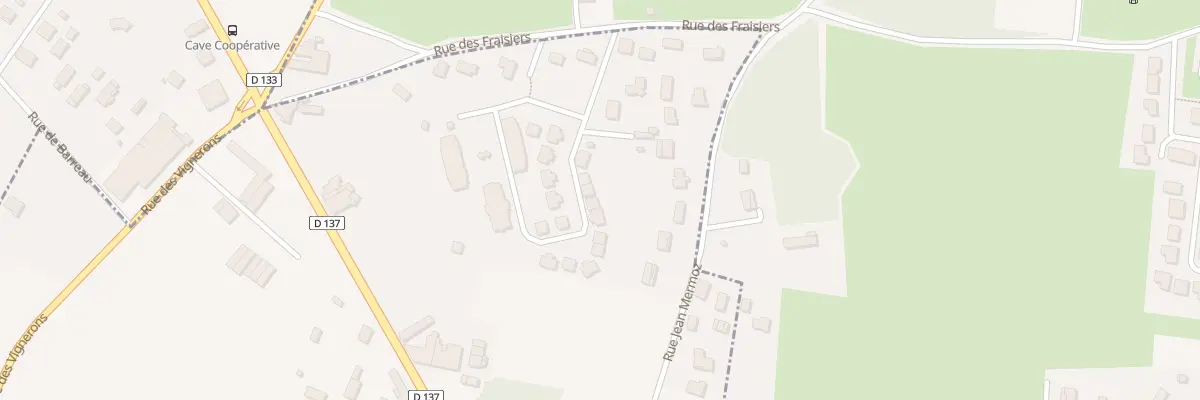 Plan du 18 Rue des Fraisiers à Saint-Gervais