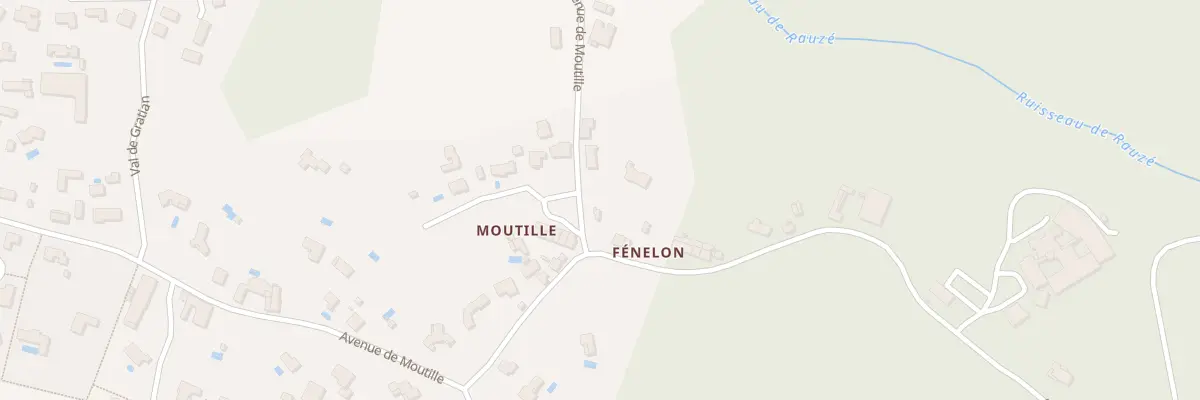Plan du 11 Av de la Mouline à Cénac