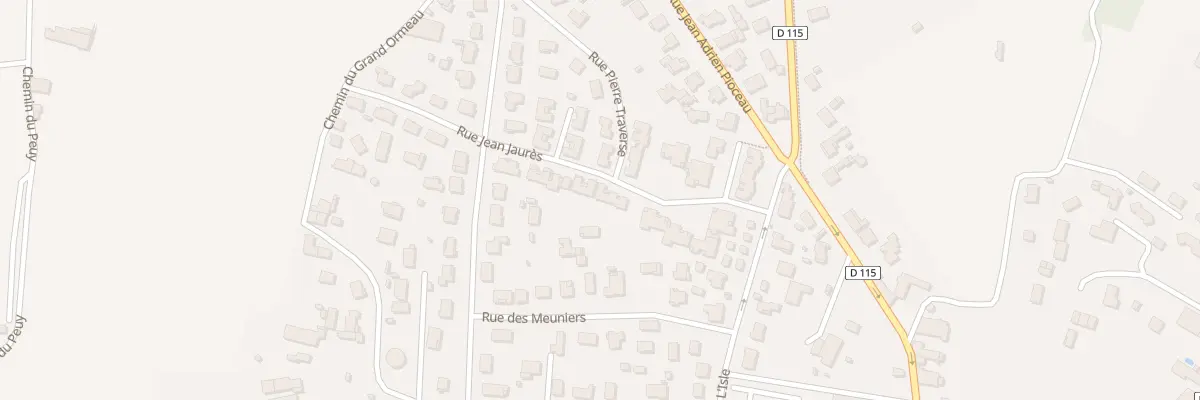 Plan du 16 Rue Jean Jaures à Saint-André-de-Cubzac