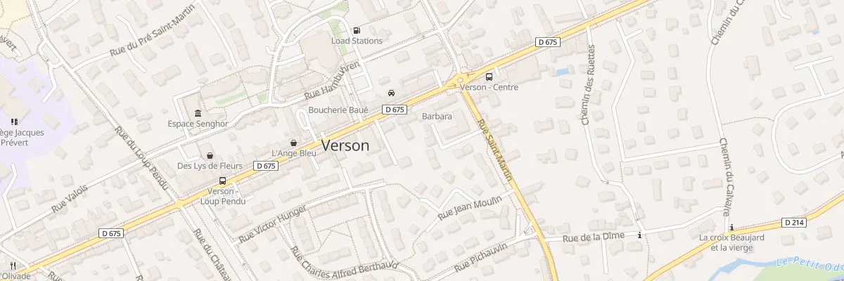 Plan du 2T Rue Saint-Martin à Verson