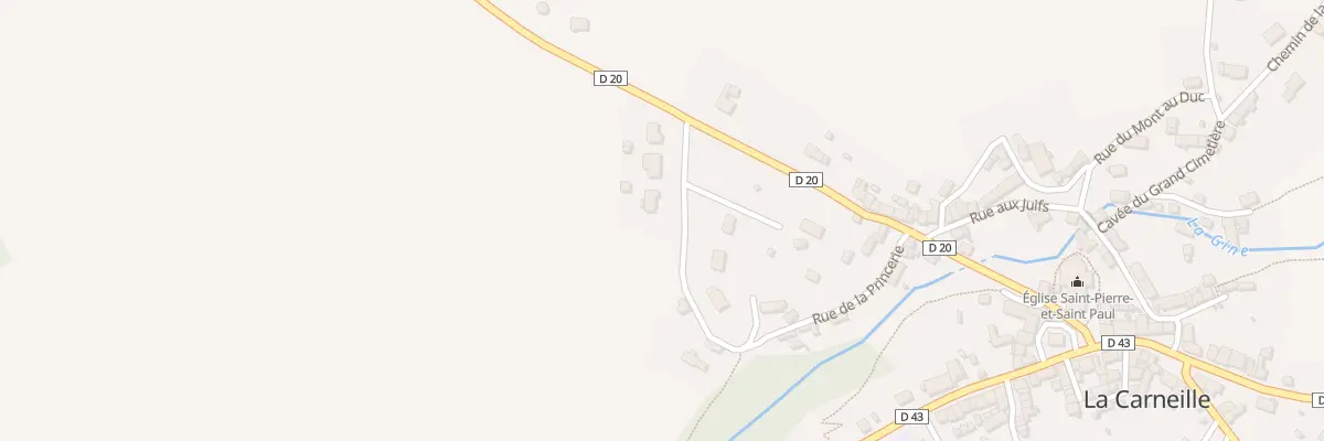 Plan du 15 Rue de la Princerie à Athis-Val de Rouvre