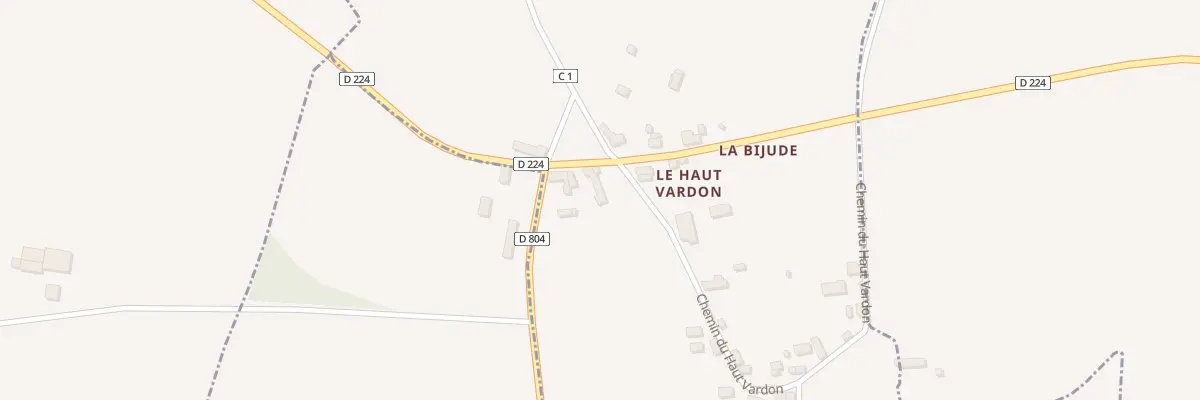 Plan du 93 Bijude à Cahan