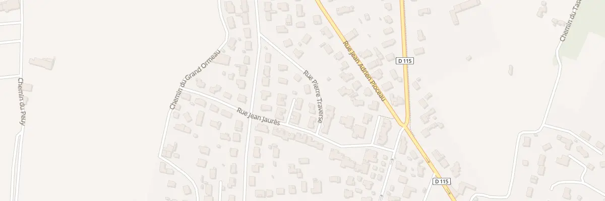 Plan du 11 Rue Jean Jaures à Saint-André-de-Cubzac