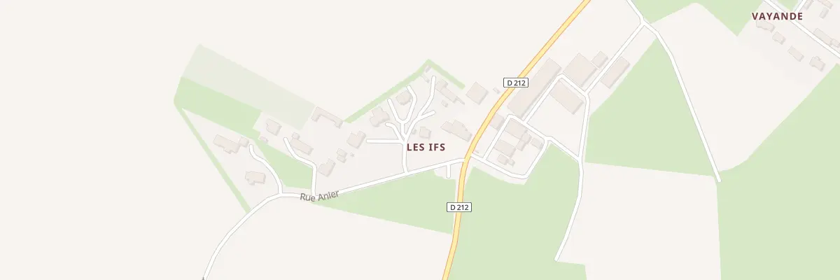 Plan du 7 Rue des Ifs à Maizet