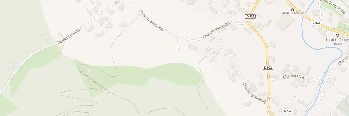 Plan du 6 Lot Mouly à Laroin