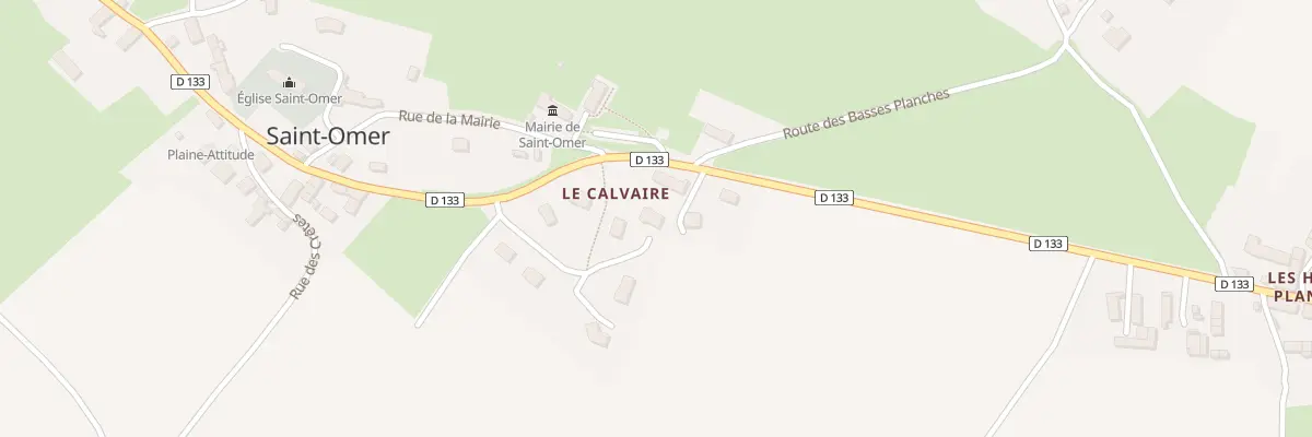 Plan du 5 Lot du Calvaire à Saint-Omer