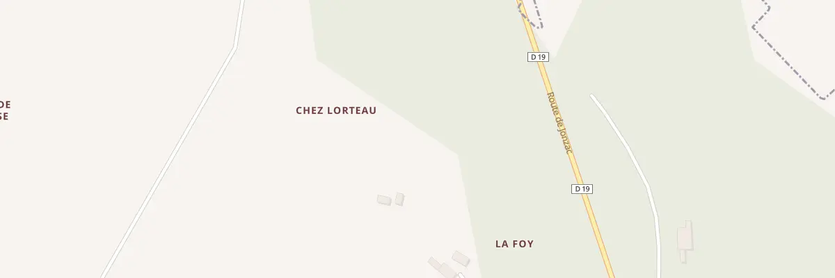Plan du 5045 Chez Lorteau à Villexavier
