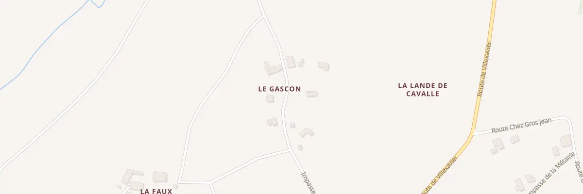 Plan du 5236 Le Gascon à Rouffignac