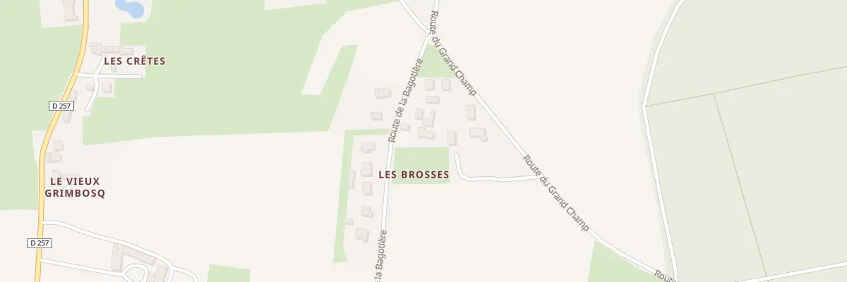 Plan du 5144 Les Brosses à Grimbosq