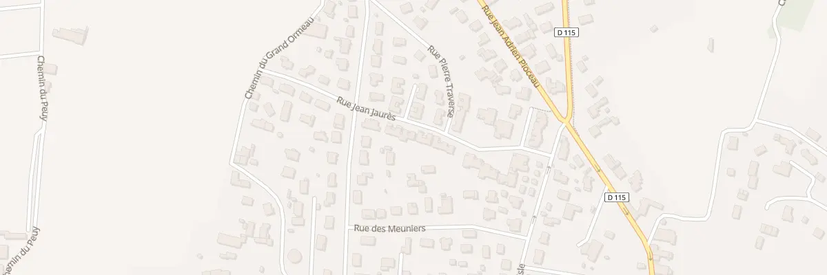 Plan du 22 Rue Jean Jaures à Saint-André-de-Cubzac