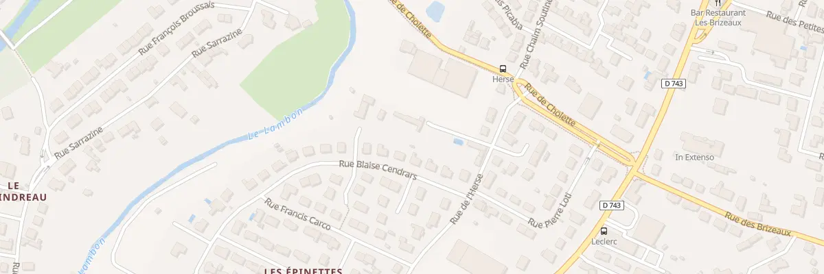 Plan du 8 Rue de l’Herse à Niort