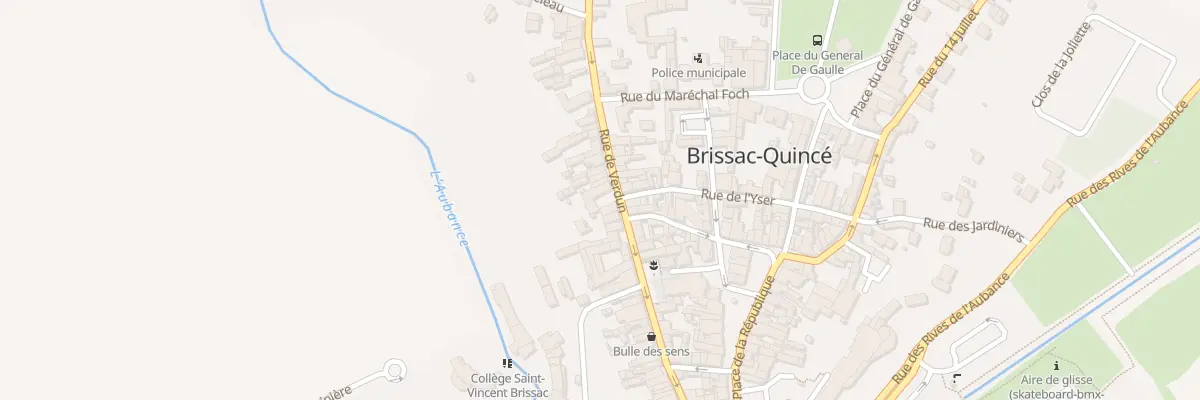 Plan du 41 Rue de Verdun à Brissac Loire Aubance