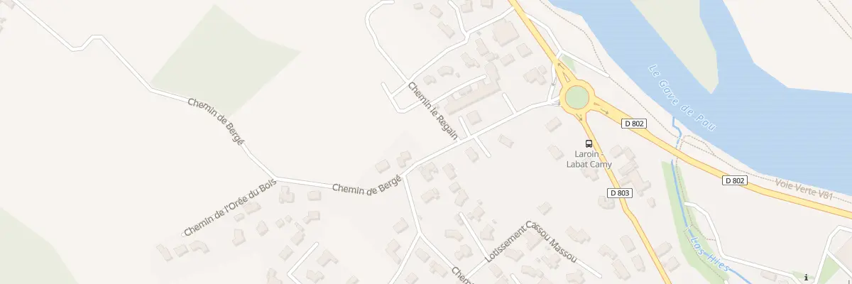 Plan du 10 Che Couralis à Laroin