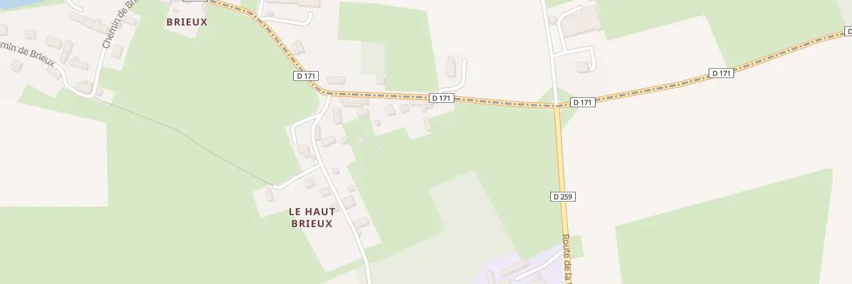Plan du 5052 Brieux aux Moutiers-en-Cinglais