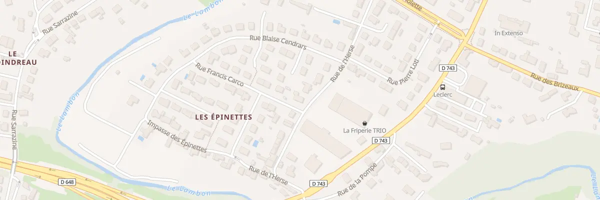 Plan du 18B Rue de l’Herse à Niort