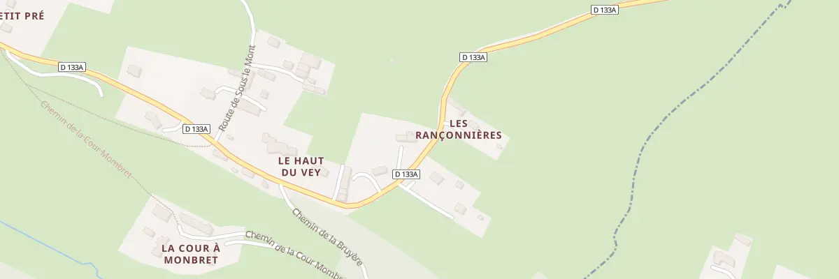 Plan du 1925 Rte de Saint-Laurent au Vey