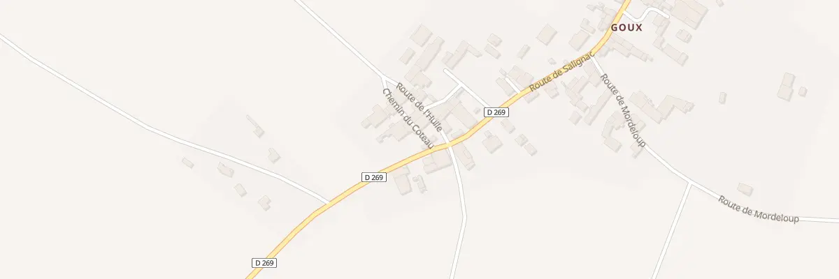 Plan du 1 Chem du Coteau à Pérignac
